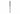 Caterpillar Chisel Bit, 5.5×110 mm, Silver - DA03001-1