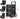 Caterpillar 3 Piece Trolley Toolbox Set, Black - DA41005-3