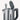 Severin Travel Stainless Steel Kettle with 2 Cups, 1100 Watt, Silver and Black - 3647-3
