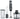Severin Full Mixer, 600 Watt, Black and Silver - 3793-1