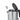 Severin Full Stainless Steel Kettle, 1 Liter, 2400 Watt, Silver and Black - 3489-5