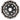 Caterpillar Double Concrete Grinding Disc, 125×22 mm, Silver and Black - DA09041-1
