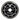 Caterpillar Turbo Diamond Cutting Disc, 115 mm, Ceramic and Porcelain, Black and Silver - DA09031-1
