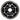 Caterpillar Turbo Diamond Cutting Disc, 125 mm, Ceramic and Porcelain, Black and Silver - DA09032-1