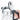 Severin Glass Kettle, 1 Liter, 2200 Watt, Silver and Black - 3468-4