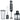 Severin Full Mixer, 600 Watt, Black and Silver - 3793-1