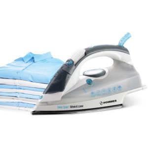 Hommer 2200 Watt Steam Iron with Ceramic Sole-plate and Smooth Glide - Image 3