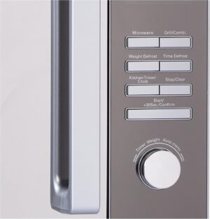 Black & Decker 900W Digital Microwave with Grill, 30L, Silver - MZ30PGSS-B5 - Image 4