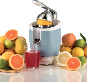 ⁦عصارة حمضيات أرييت، 85 واط، أزرق وأبيض - 00C041305AR0/BL⁩ - الصورة ⁦4⁩