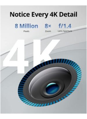 كاميرا أمان لاسلكية EufyCam 3 من يوفي ثنائية الكاميرا، بدقة 4K، وسعة تخزين تصل إلى 16 تيرابايت – T88713W1 - الصورة 3