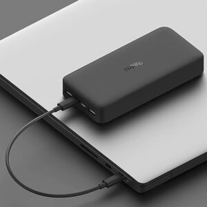 Xiaomi, Fast Charge Power Bank, Redmi 20000mAh, 18W, Black, 6934177716874 - Image 4