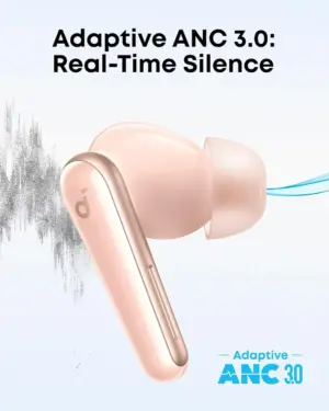 Anker Soundcore Liberty 5 ANC In-Ear Earbuds , Apricot - A3957H51 - Image 3