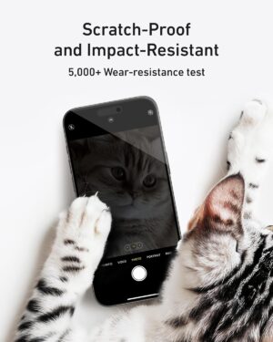 ⁦شاشة حماية للخصوصية قطعتين متوافق مع ايفون 15 برو ماكس - A720A018⁩ - الصورة ⁦4⁩