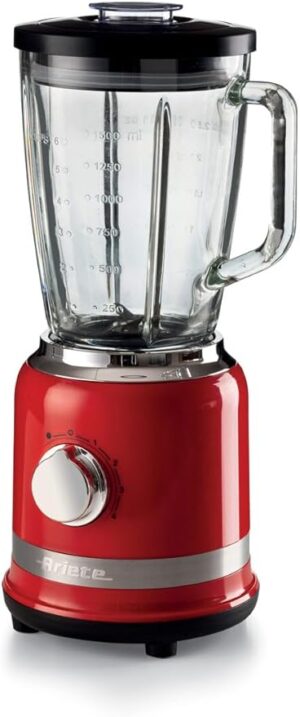 Ariete Fruit & Vegetable Blender 1.5L 1000W 00C058500AR0 RD - Image 3