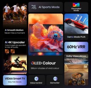 Hisense 4K QLED Smart TV ,55-Inch ,55Q6Q - Image 4