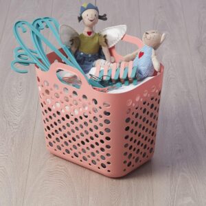Ikea, Plastic Basket, 24 Liters, Pink Color, 90498991 - Image 5