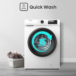 Hisense, Washing Machine, Frond Load, 6 Kg, WFQP6012EVMT - Image 4