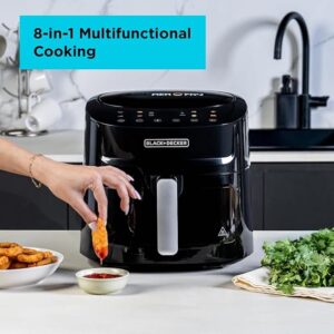 مقلاة هوائية، 8 في 1 ، 7.2 لتر، من بلاك أند ديكير AF7210-B5 - الصورة 4