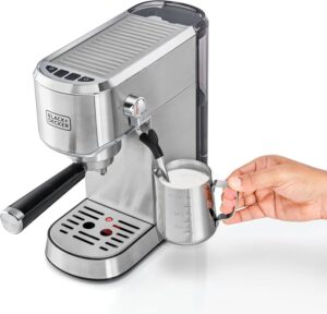 صانعة اسبرسو، 1450 وات، 1 لتر، من بلاك أند ديكير ECM150-B5 - الصورة 3