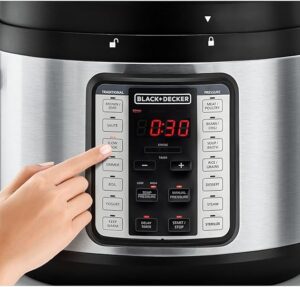 Black & Decker, 9 in 1 Smart Steam Pot, 10 Liters,1350 Watt, PCP1010-B5 - Image 5