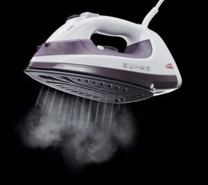 Severin, Steam Iron with Ceramic Soleplate, 2500 W, BA 3210, White/Purple, 3210 - Image 6