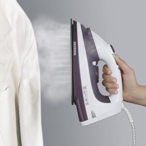 Severin, Steam Iron with Ceramic Soleplate, 2500 W, BA 3210, White/Purple, 3210 - Image 5