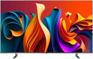 ⁦تلفزيون هايسنس Q6N الذكي، شاشة QLED ،75 بوصة، بدقة 4K ونظام VIDAA، أسود - 75Q6N⁩ - الصورة ⁦4⁩