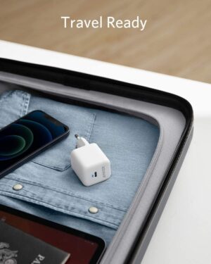 Anker PowerPort III Type-C Wall Charger, 20 Watt, White - A2149L23 - Image 5