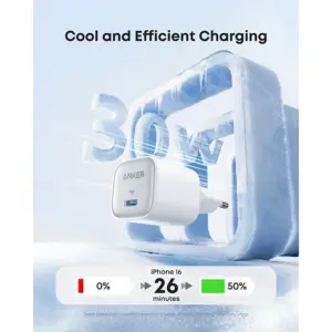 Anker Zolo Wall Charger , 30W ,White - A2698L21 - Image 3