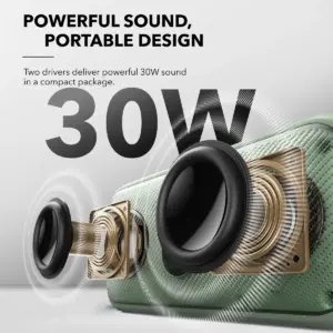 Soundcore Motion 300 Portable Bluetooth Speaker , Green - A3135061 - Image 6