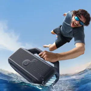 Anker Soundcore Boom 2 Portable Bluetooth Speaker ,80W  , Black - A3138011 - Image 3