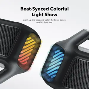 Anker Soundcore Boom 2 Portable Bluetooth Speaker ,80W  , Black - A3138011 - Image 5