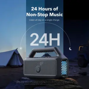 Anker Soundcore Boom 2 Portable Bluetooth Speaker ,80W  , Black - A3138011 - Image 6