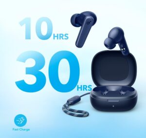 Anker Soundcore R50i Wireless Earbuds, Blue - A3949H32 - Image 3