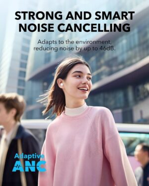 Anker Soundcore A30i Earbuds ,Smart Noise Cancelling , White - A3958H21 - Image 4