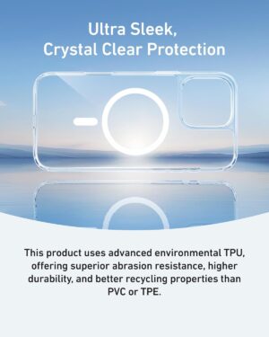 Anker MagGo Magnetic Phone Case for iPhone 16 Pro Max , Clear - A90H2H0C - Image 6