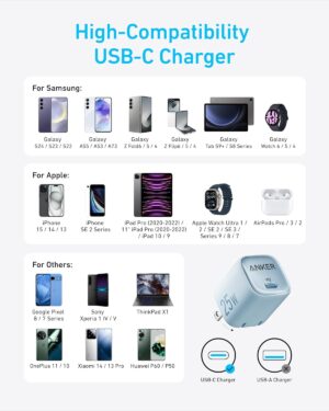 Anker Charger With Type-C to Type-C Cable , 25w - B2656K21 - Image 4