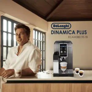De'Longhi Coffee Machine, 15 Bar, 1450W, Silver & Black - ECAM380.95 TB - Image 4