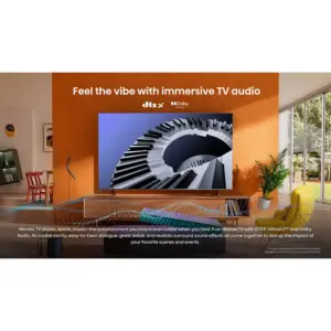 تلفزيون هايسنس ذكي QLED بدقة 4K، مقاس 50 بوصة - 50Q6Q - الصورة 4