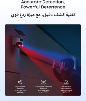Eufy Security eufyCam S4, Solar Security Camera Wireless Outdoor, 4K UHD - T81723W1 - Image 9