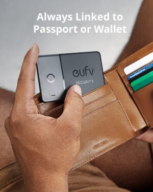 Eufy Security SmartTrack Card , For iOS Only, Wallet Tracker , Black - T87B2011 - Image 4