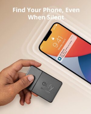 Eufy Security SmartTrack Card , For iOS Only, Wallet Tracker , Black - T87B2011 - Image 5