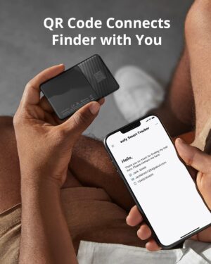 Eufy Security SmartTrack Card , For iOS Only, Wallet Tracker , Black - T87B2011 - Image 7