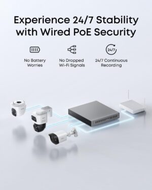Eufy Security Network Video Recorder S4 for Home Security Cameras ,2 TB HD - T8N00341 - Image 8