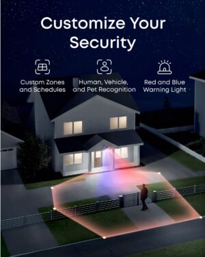 Eufy Security PoE Bullet CCTV Camera E40 , Wired Outdoor Surveillance, 4K UHD - T8P00321 - Image 4
