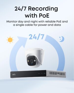 Eufy Security PoE Turret Security Camera E41,4K UHD - T8P10321 - Image 9